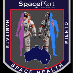 SpacePort Australia Space Medicine Sticker